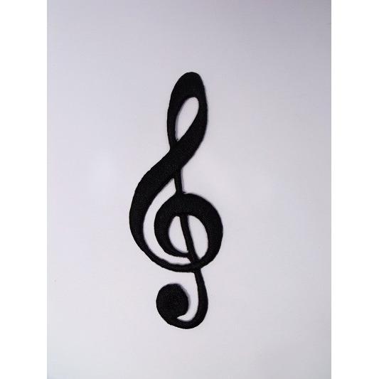 EMB - 019: Black music note - Aleemahs