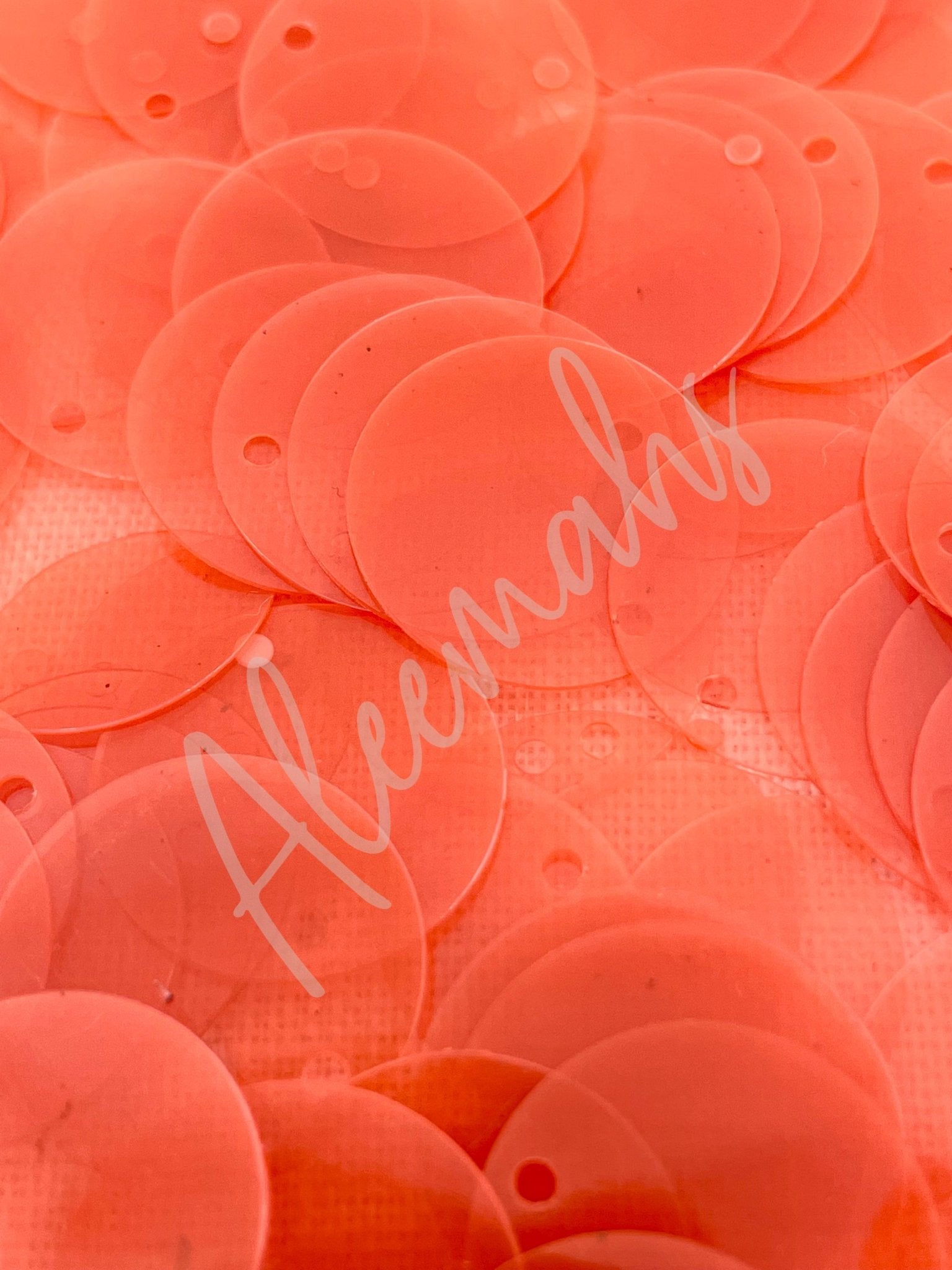 Loose Paillettes - Salmon - Aleemahs