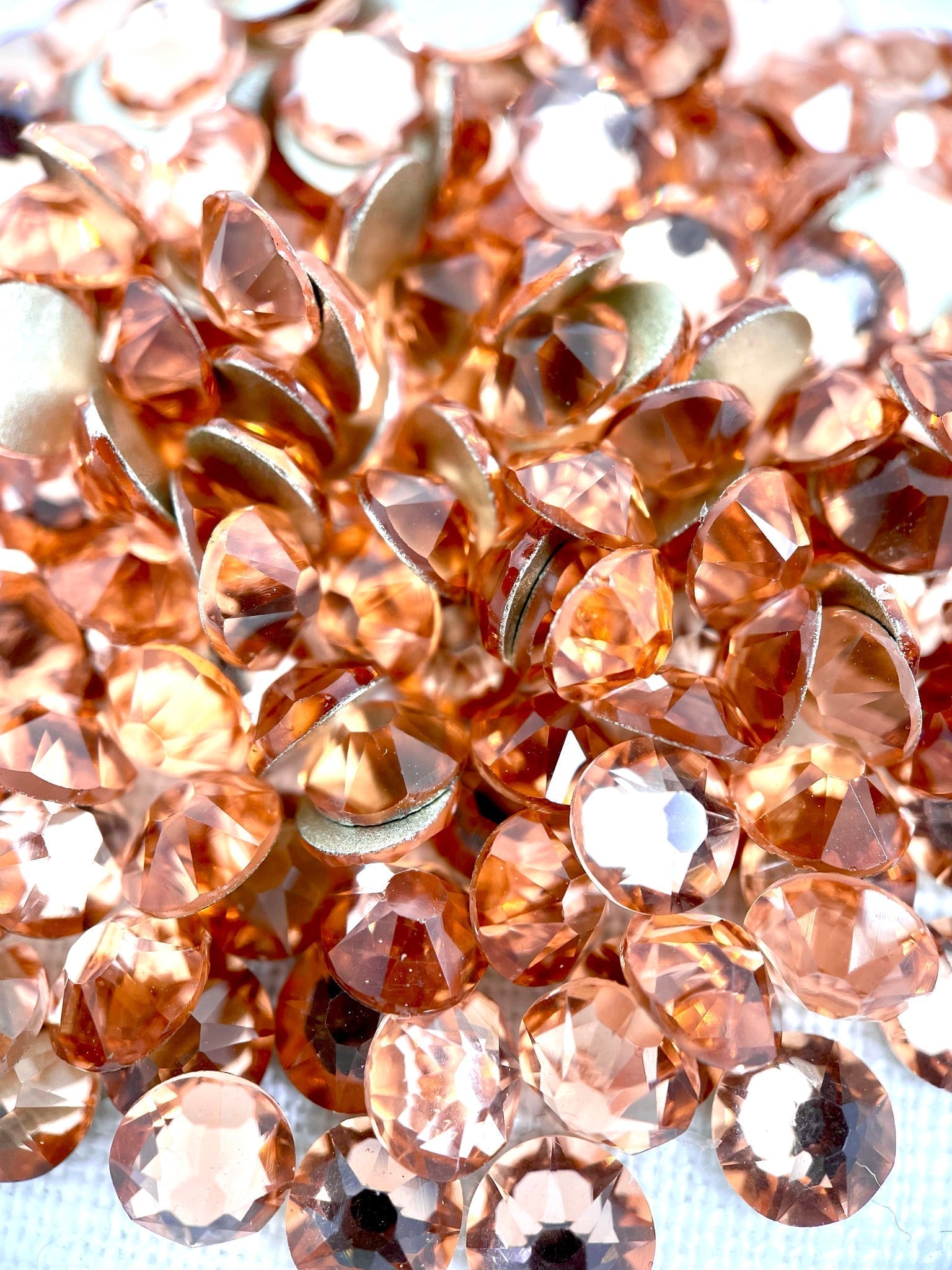 Luxe Peach Flatback - Aleemahs