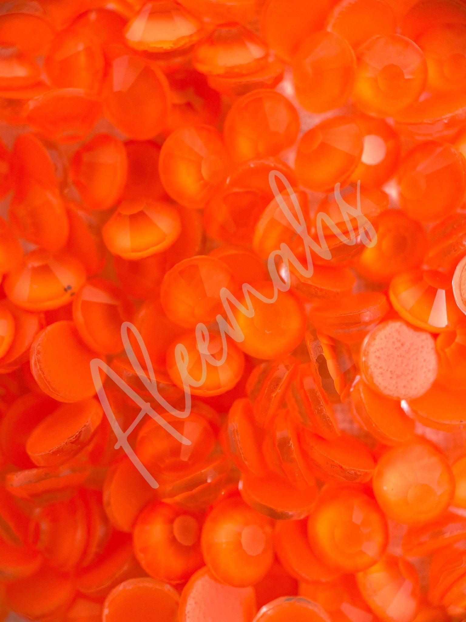 Neon Hyacinth Flatback - Aleemahs