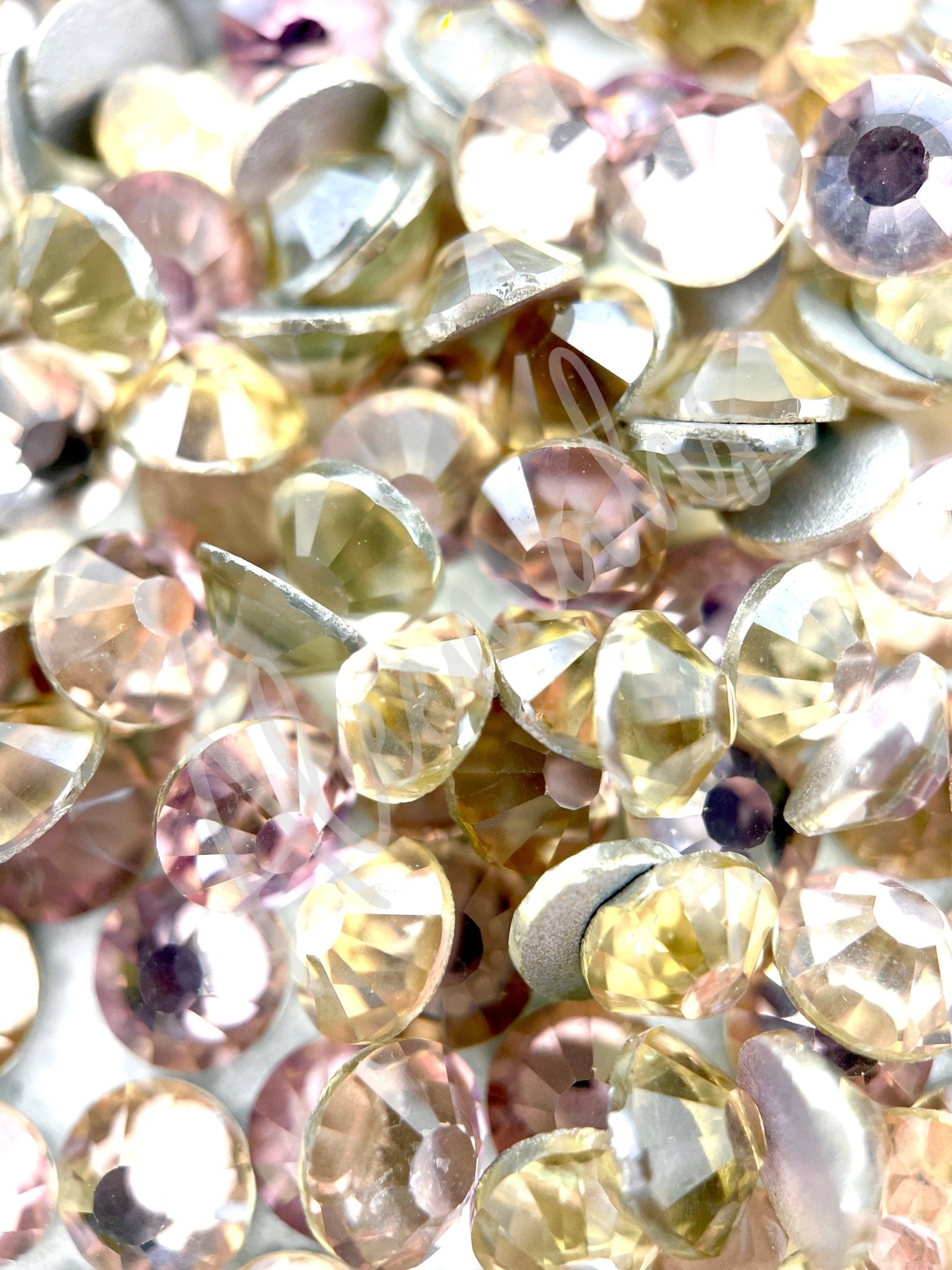 Pink Champagne Flatback - Aleemahs