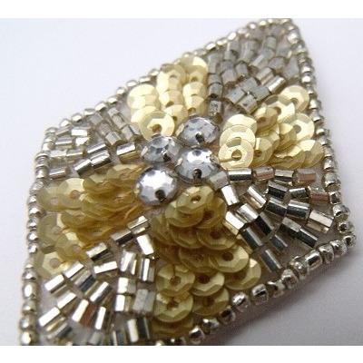 A-085: Gold and silver diamond
