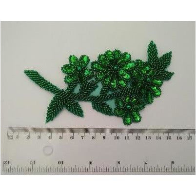 a-095-green-leaf-and-flower-applique