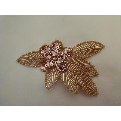 a-115-rose-gold-sequin-and-bead-flower-leaf