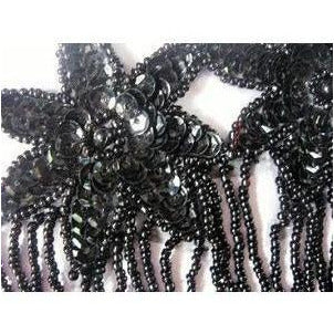 f-013-black-sequin-and-bead-3-flower-fringed-applique