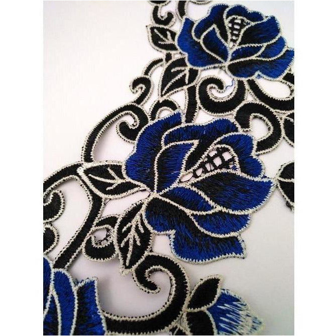 emb-026-blue-black-and-white-floral-neckline