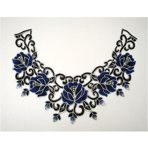 emb-026-blue-black-and-white-floral-neckline
