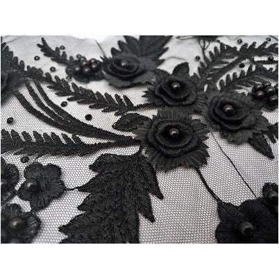 la-026-black-beaded-lace-pair