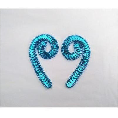 p-026-turquoise-sequin-and-bead-small-squiggle-pair