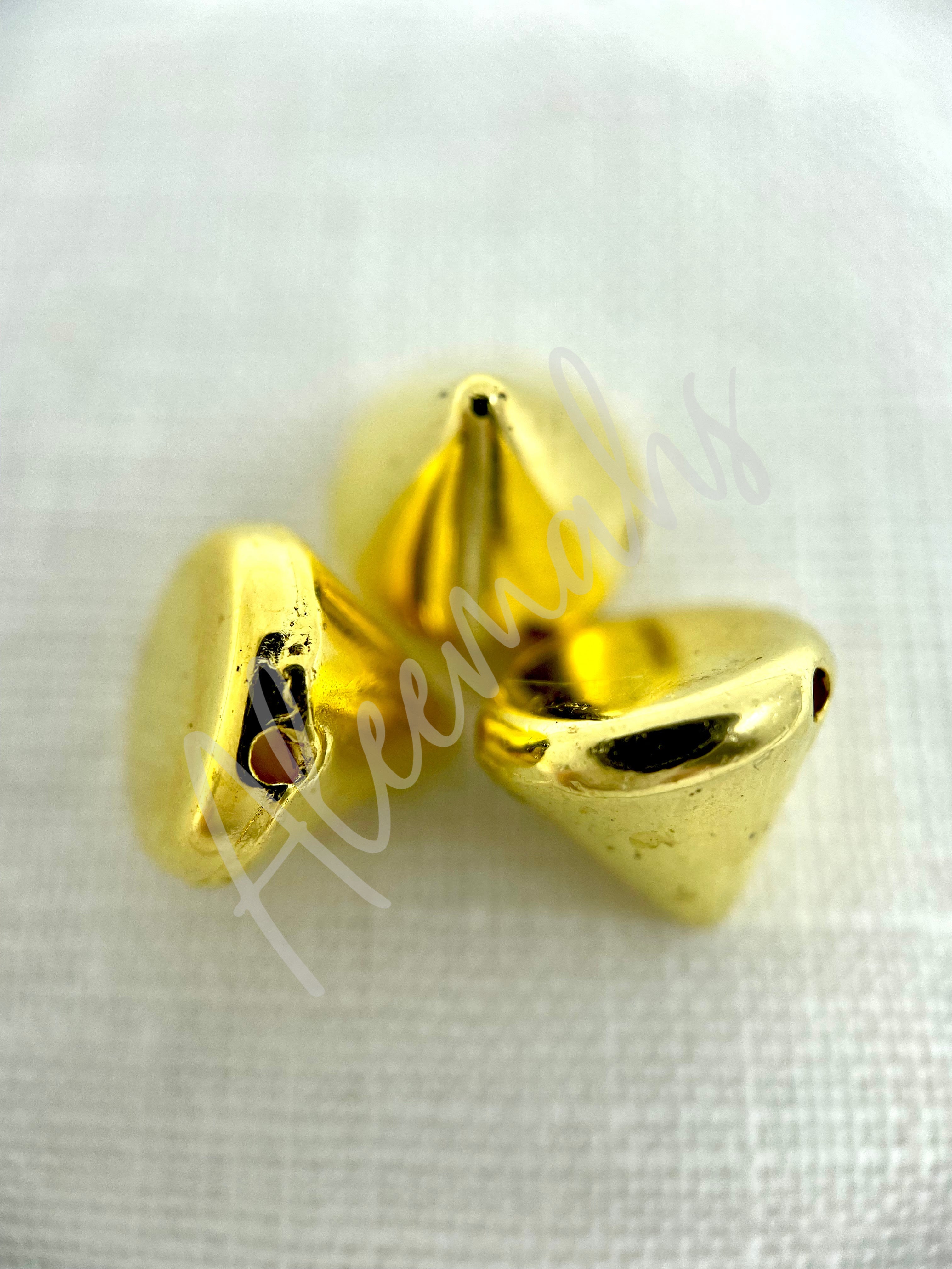 Gold Pyramid Acrylic Jewel