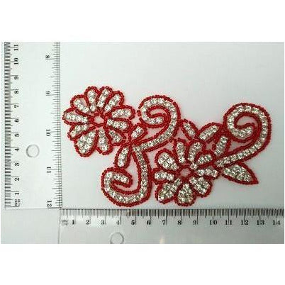 r-146-red-bead-and-rhinestone-flower-applique