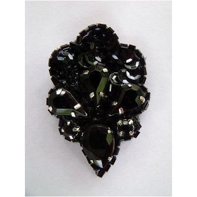 A - 032: Black centrepiece - Aleemahs