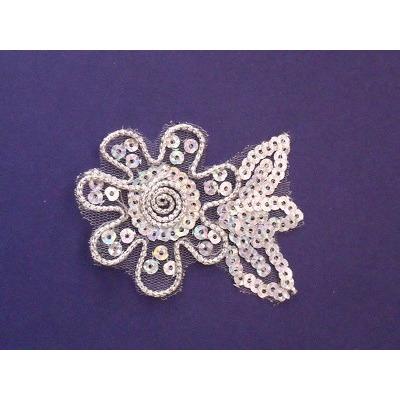 A - 094: Silver laser flower - Aleemahs