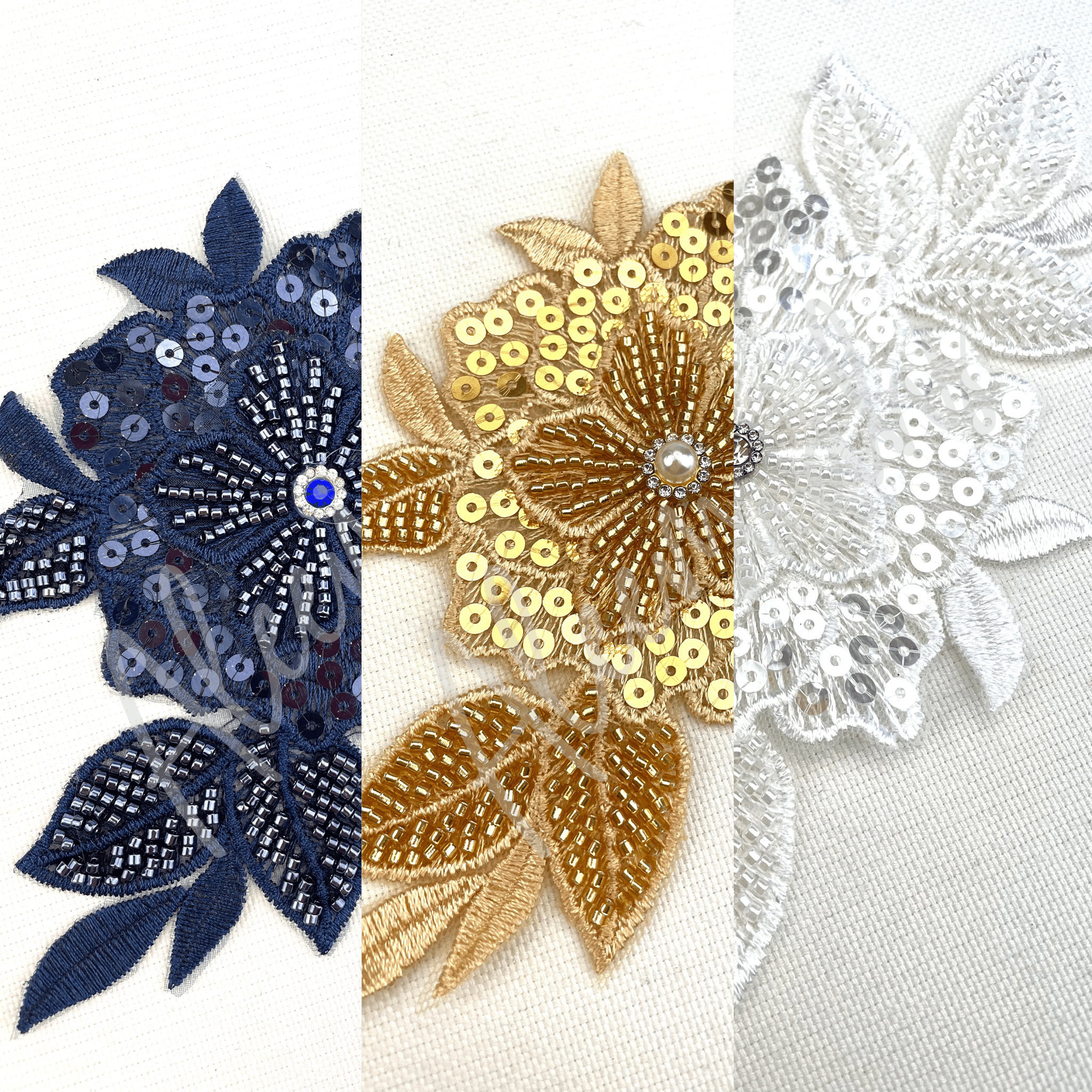 A - 1167 Lace Applique - Aleemahs