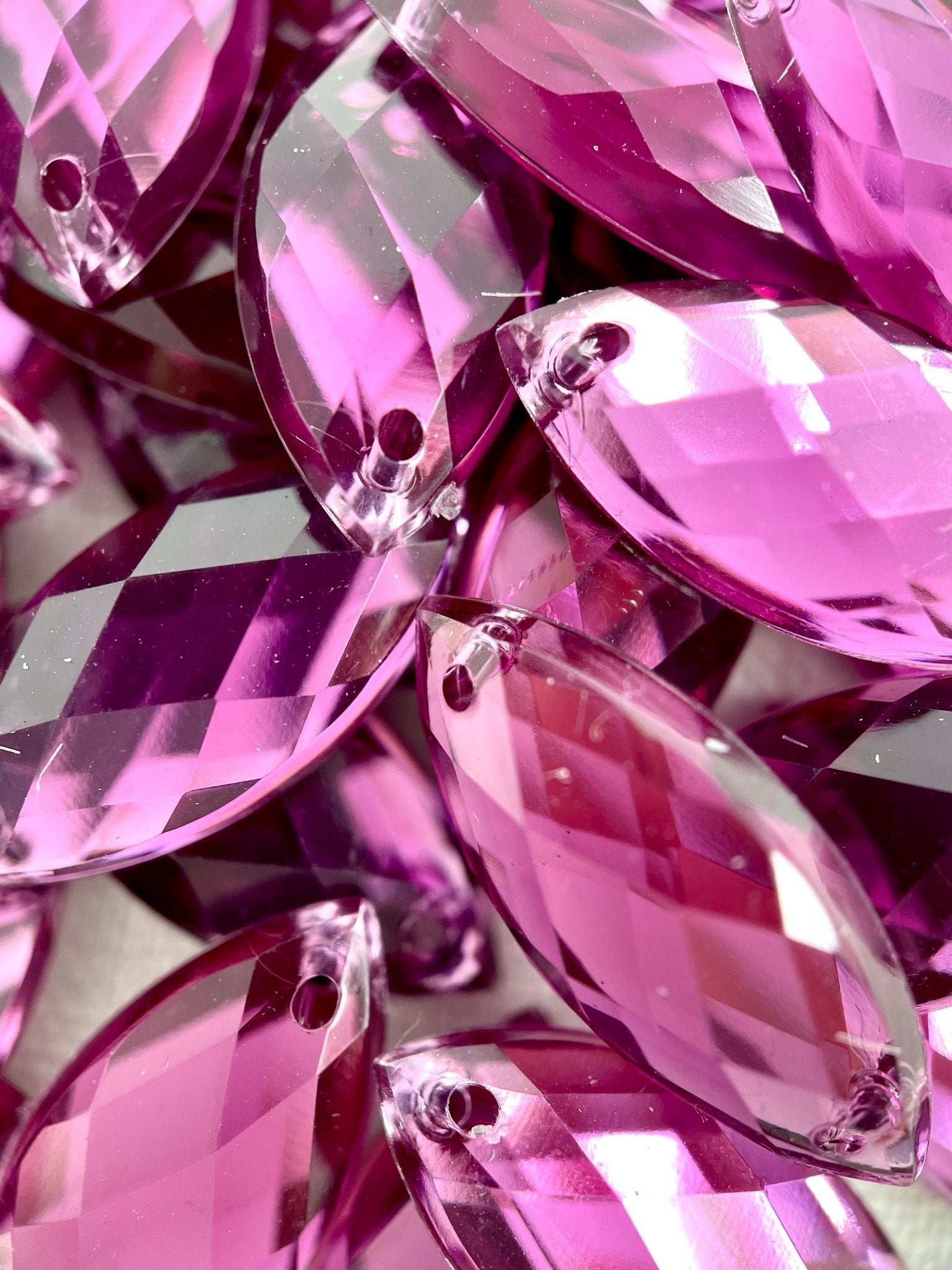 Amethyst Eye Acrylic Jewel - Aleemahs