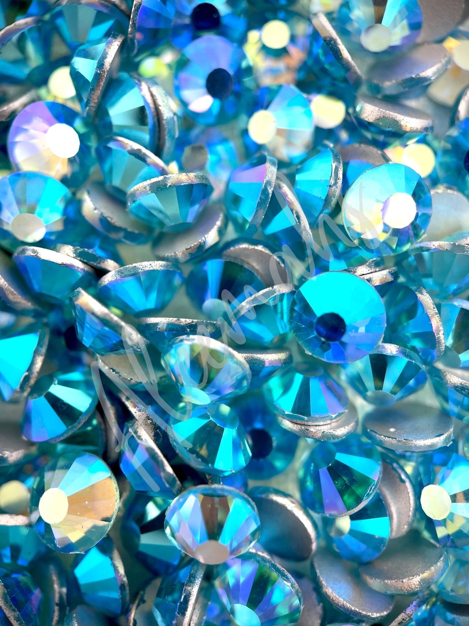 Aquamarine AB Flatback - Aleemahs
