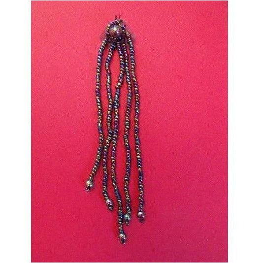 Bead Drops - Black Iris - Aleemahs