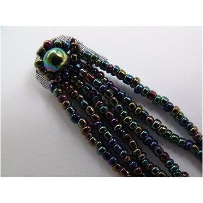Bead Drops - Black Iris - Aleemahs