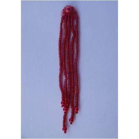 Bead Drops - Red - Aleemahs