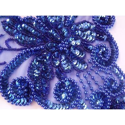 BN - 015: Blue Bodice applique - Aleemahs