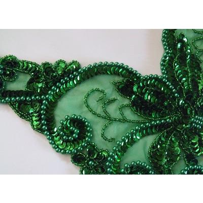 BN - 015: Green Bodice applique - Aleemahs