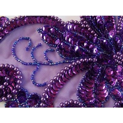 BN - 015: Purple Bodice applique - Aleemahs