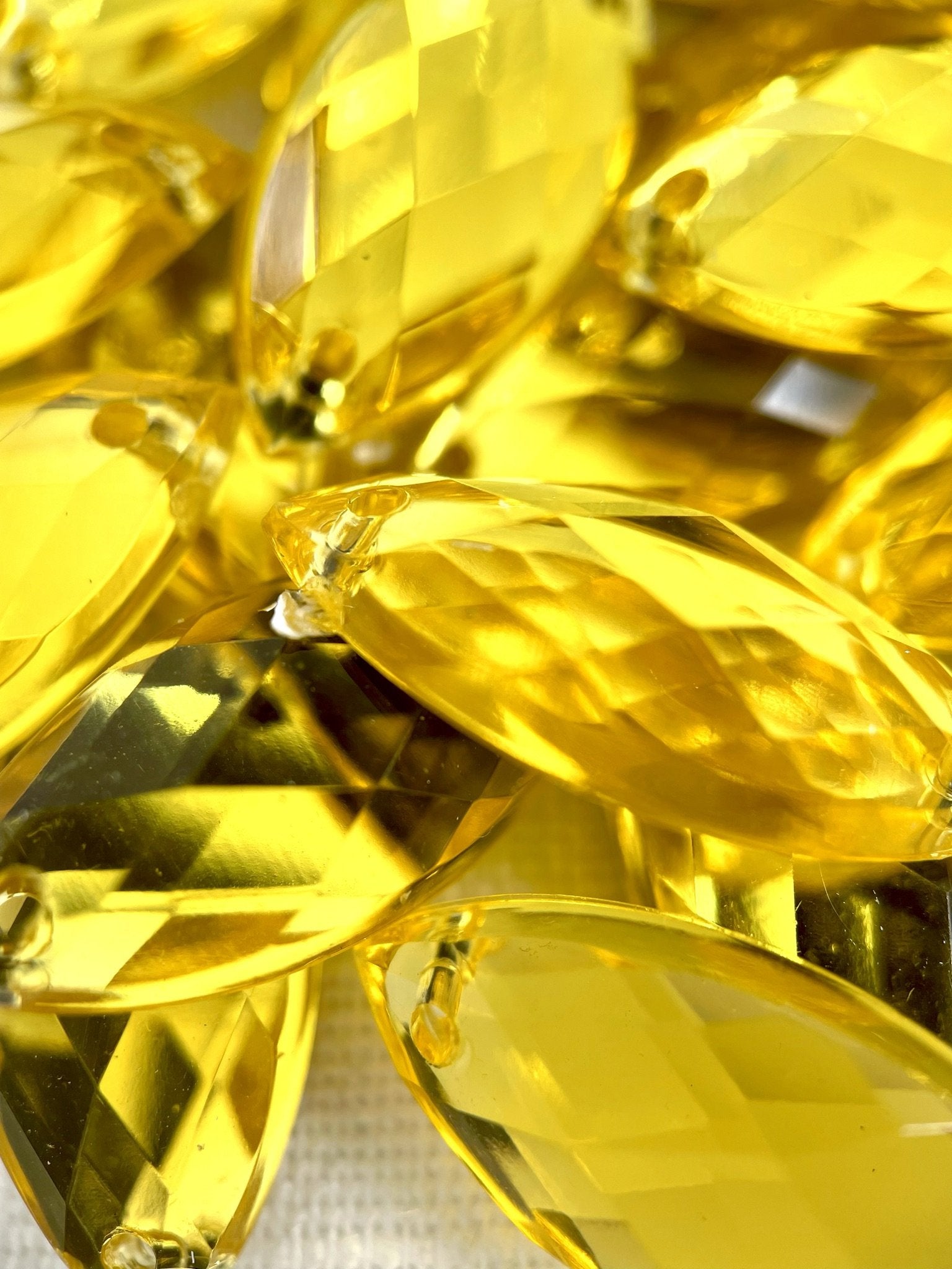 Citrine Eye Acrylic Jewel - Aleemahs