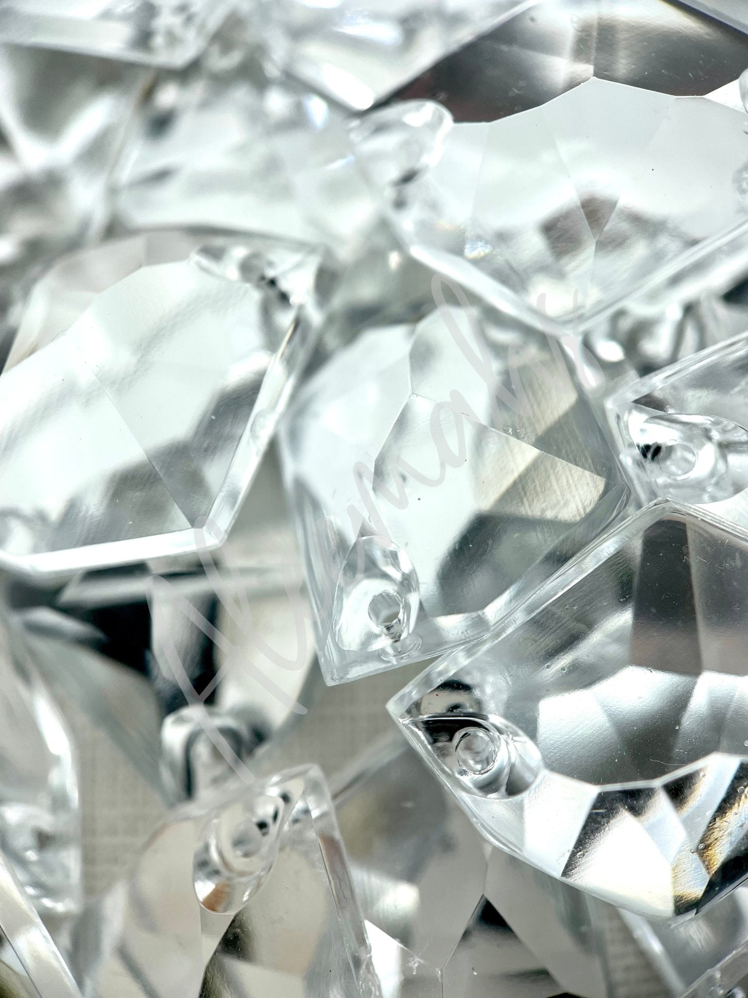 Crystal Irregular Acrylic Jewel - Aleemahs