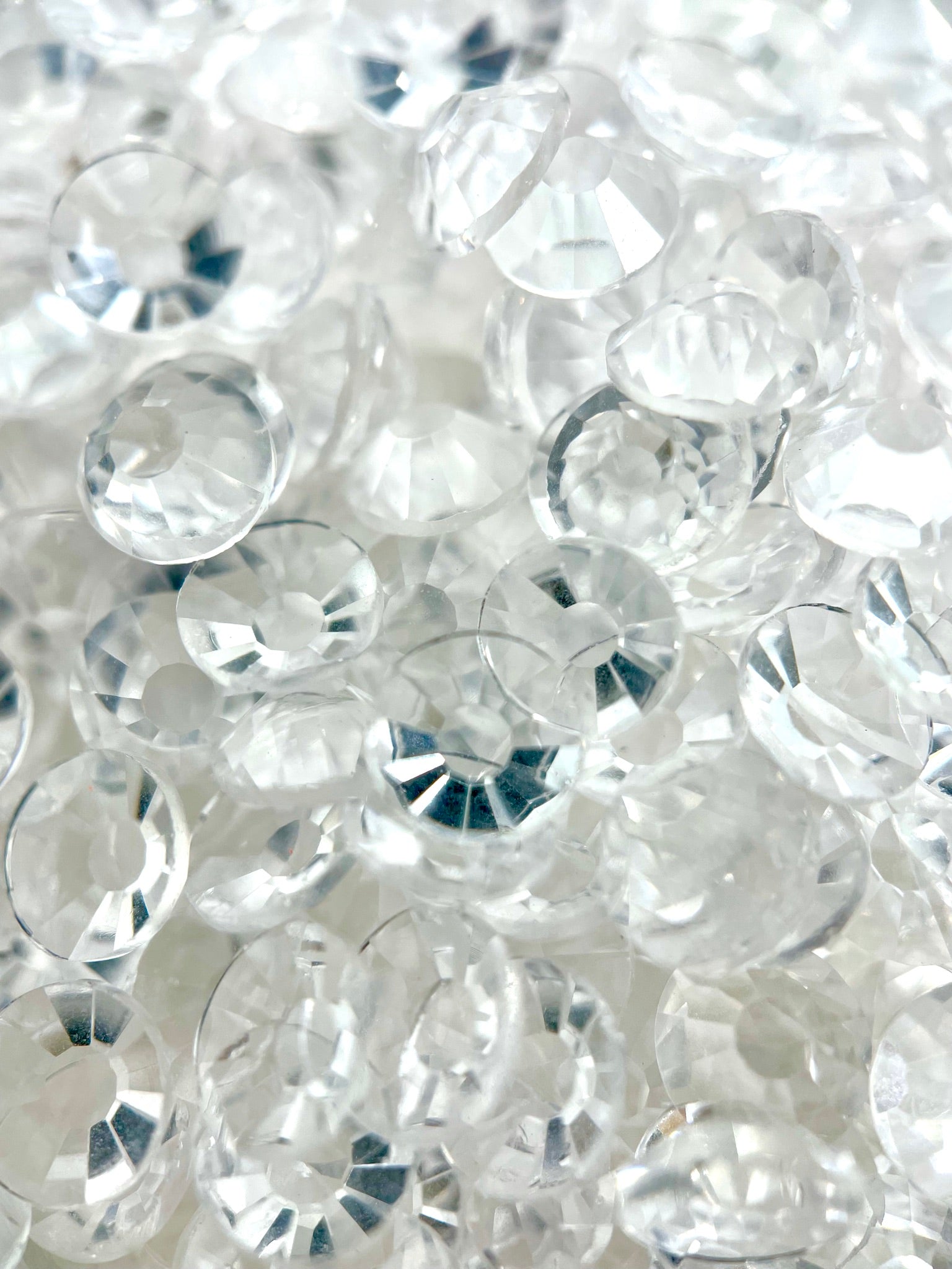 Crystal Unfoiled Flatback - Aleemahs