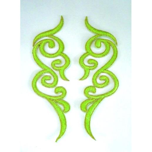 EMB - 007: neon lime - Aleemahs