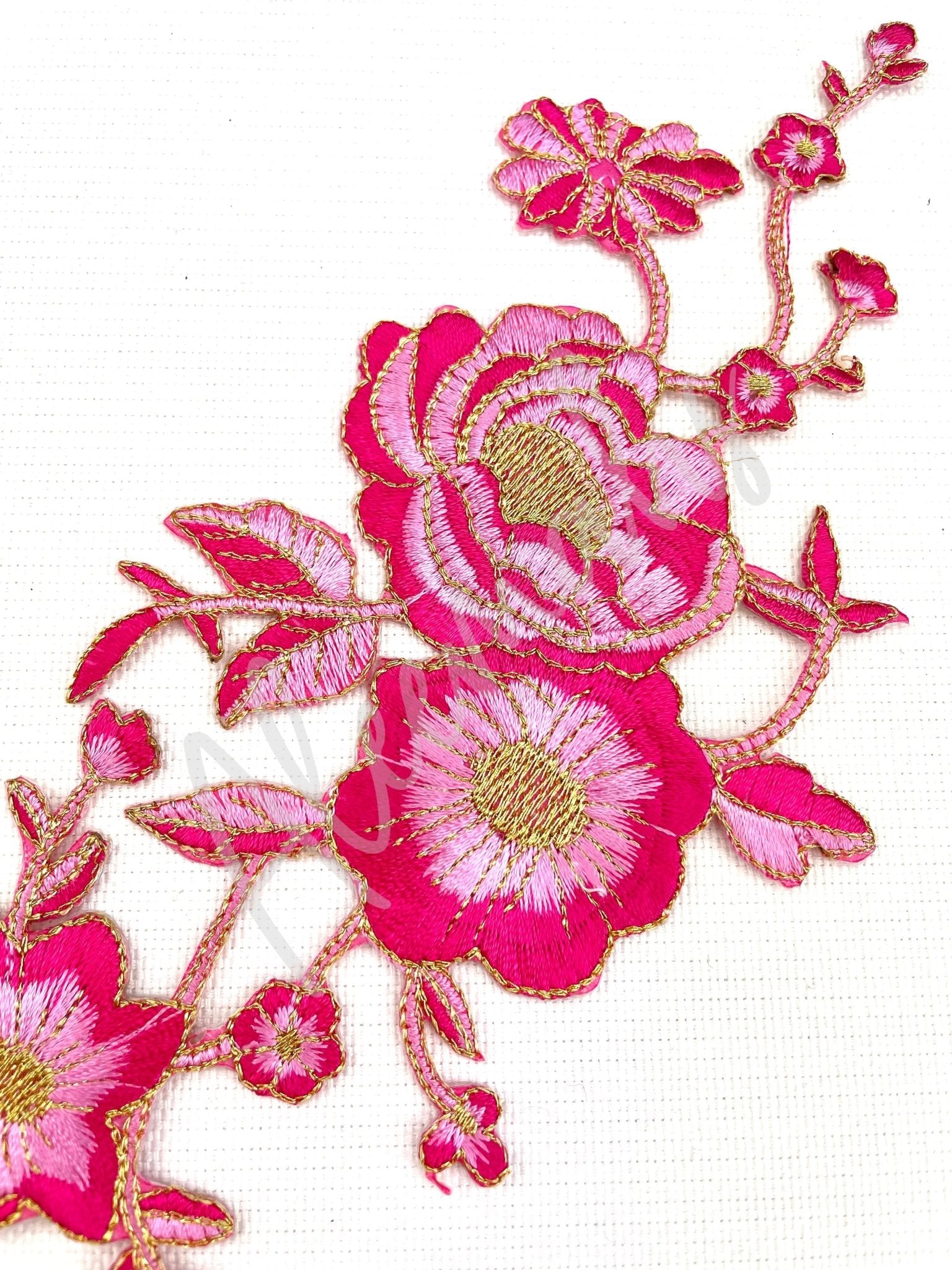 EMB - 1137 Embroidered Applique - Aleemahs
