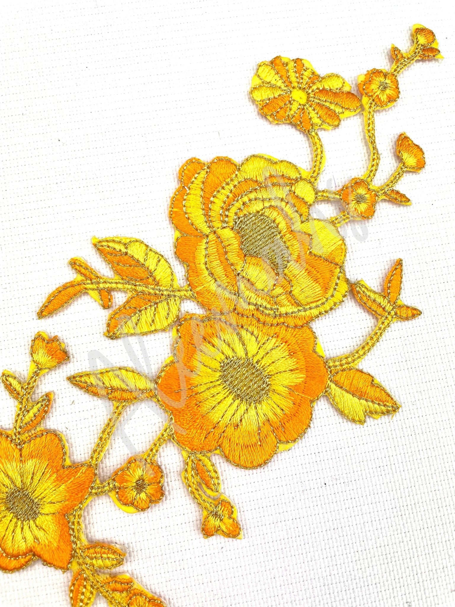 EMB - 1137 Embroidered Applique - Aleemahs