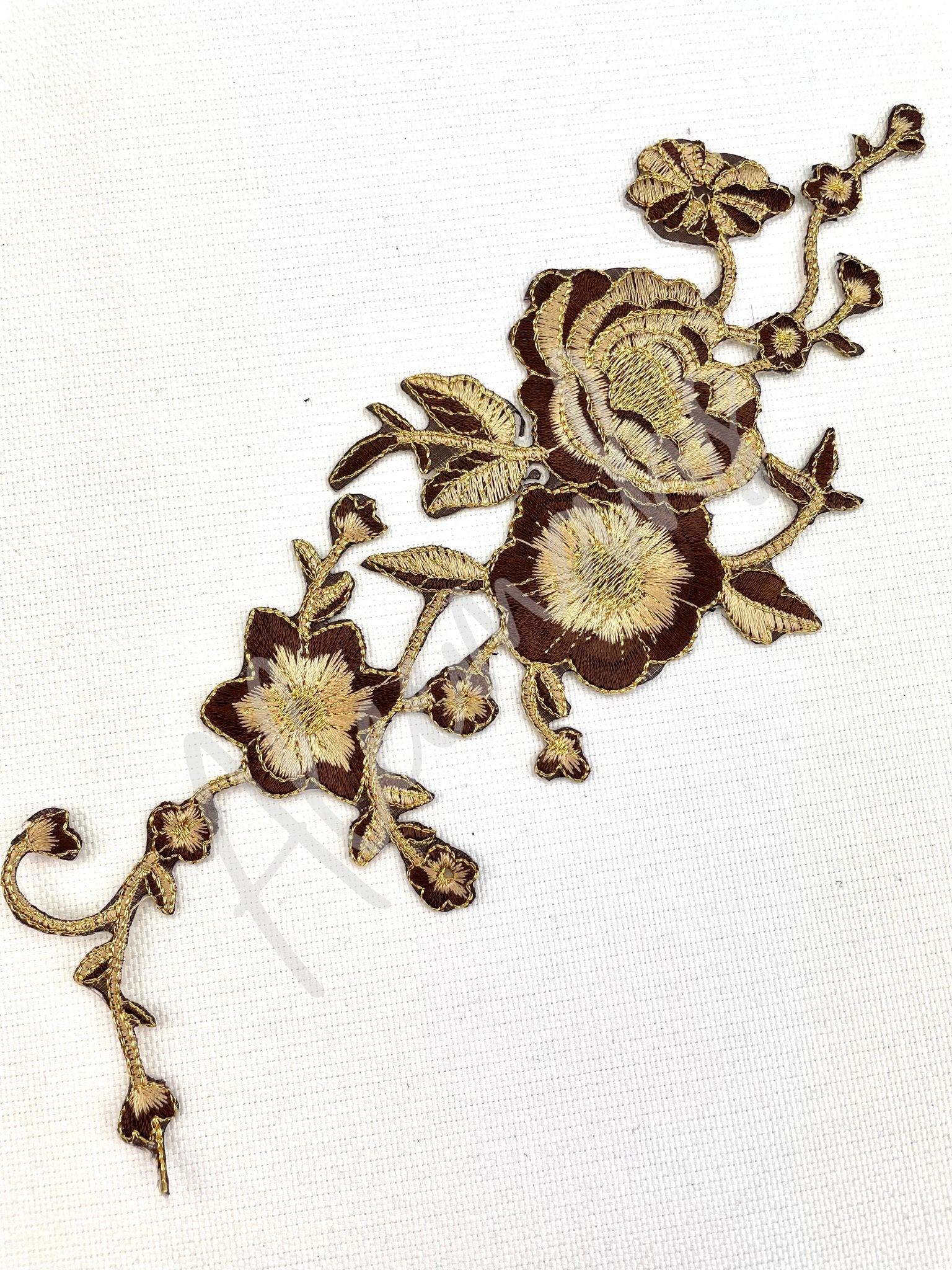 EMB - 1137 Embroidered Applique - Aleemahs