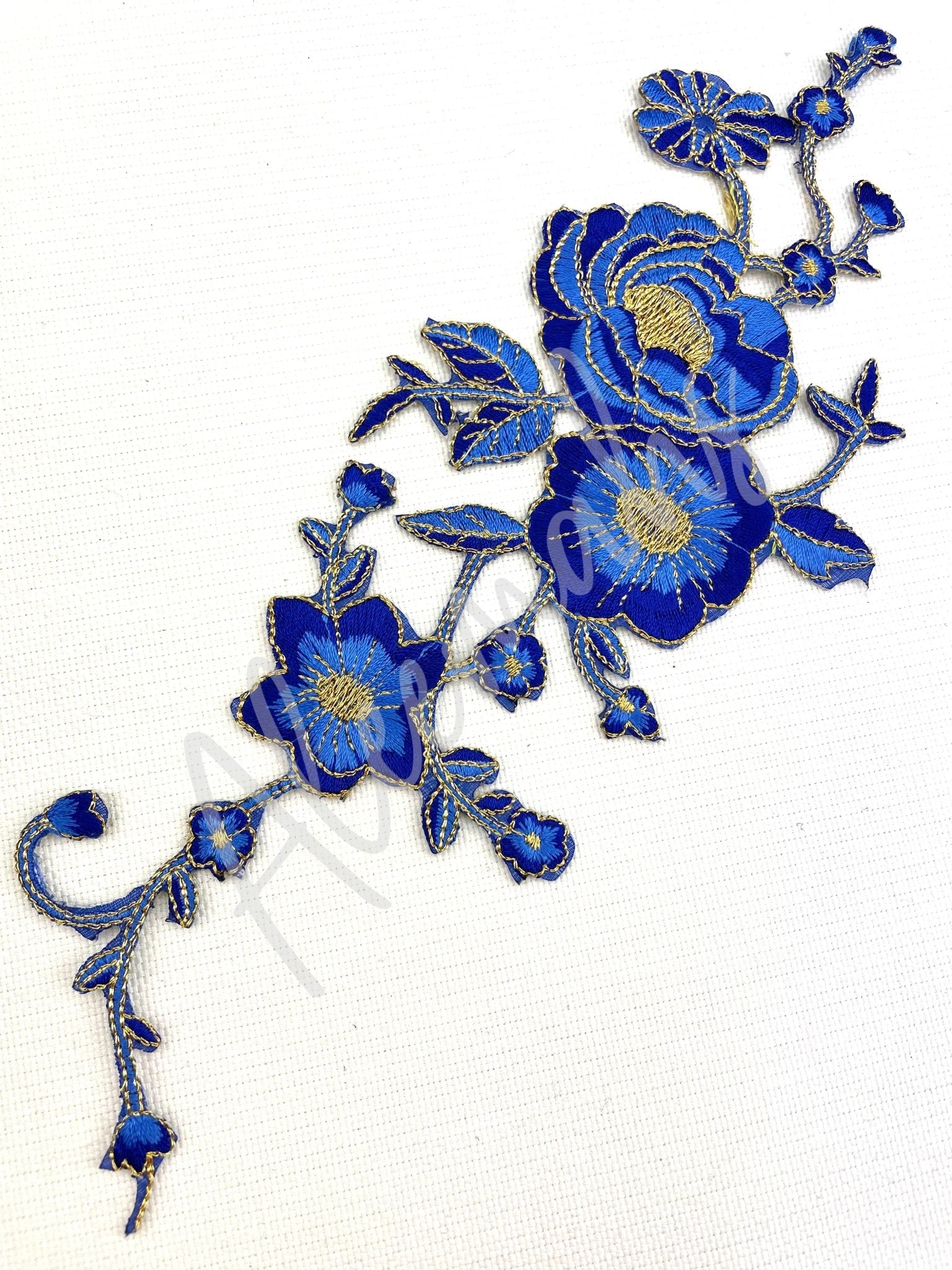 EMB - 1137 Embroidered Applique - Aleemahs