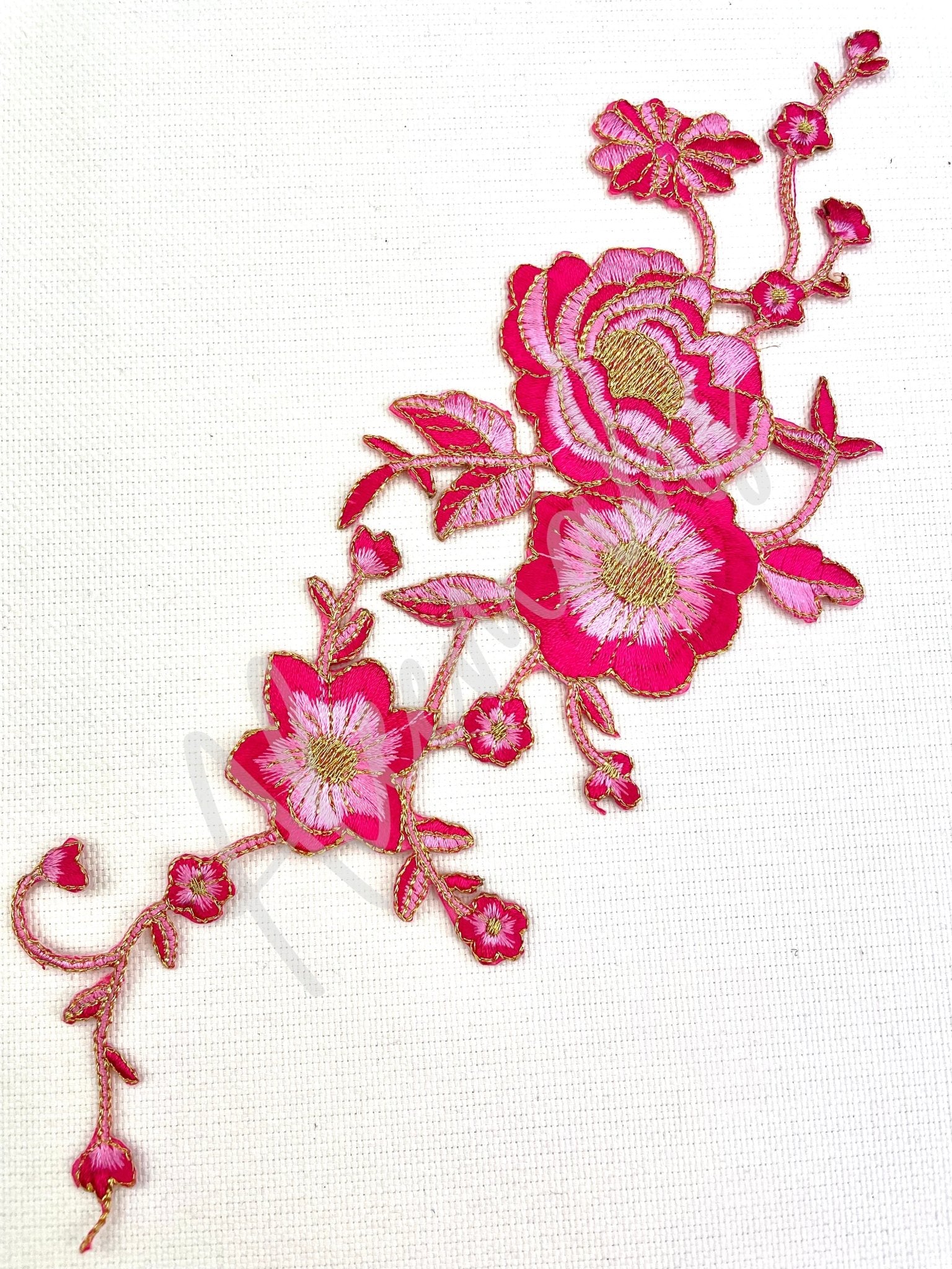 EMB - 1137 Embroidered Applique - Aleemahs