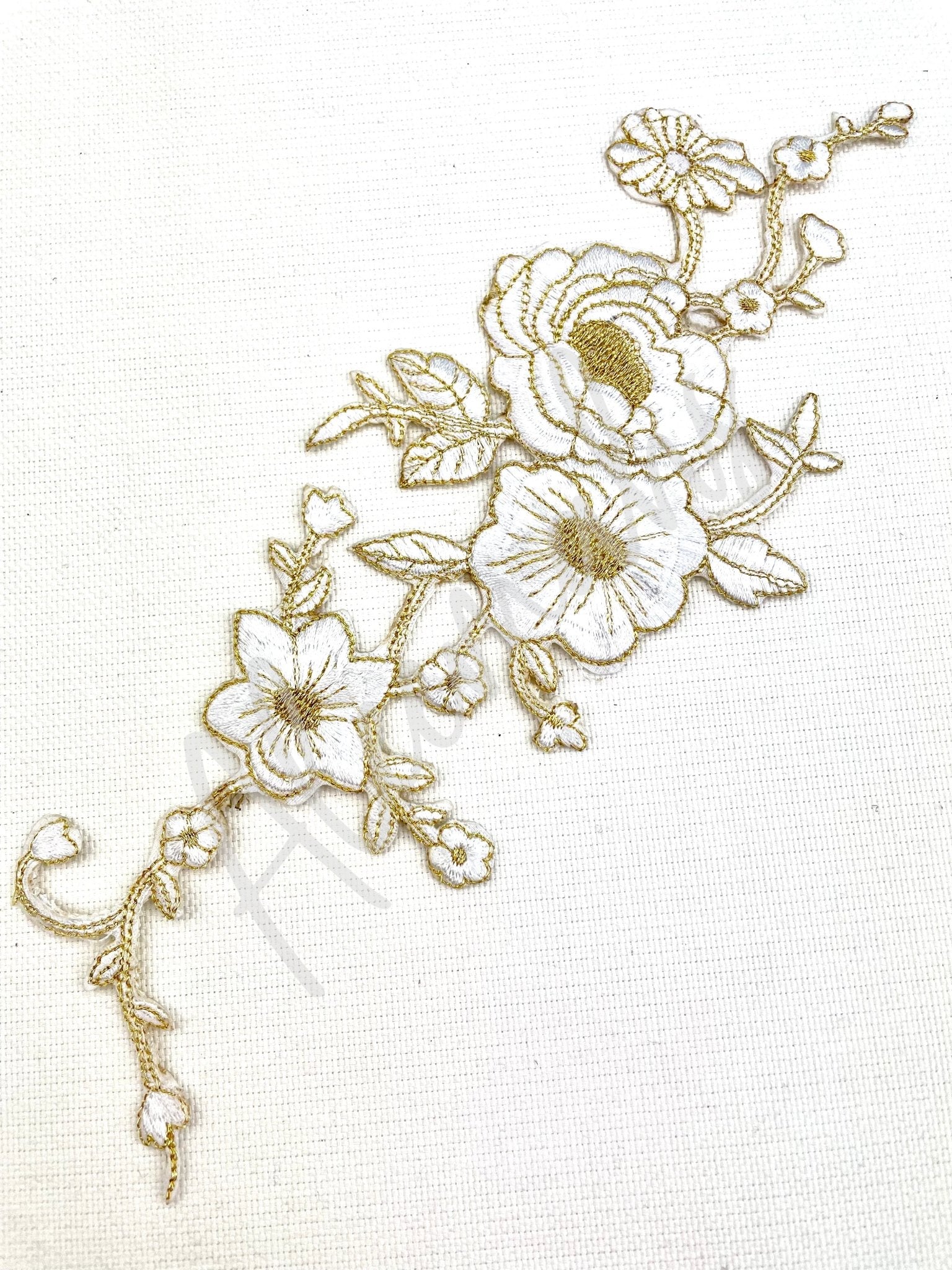 EMB - 1137 Embroidered Applique - Aleemahs