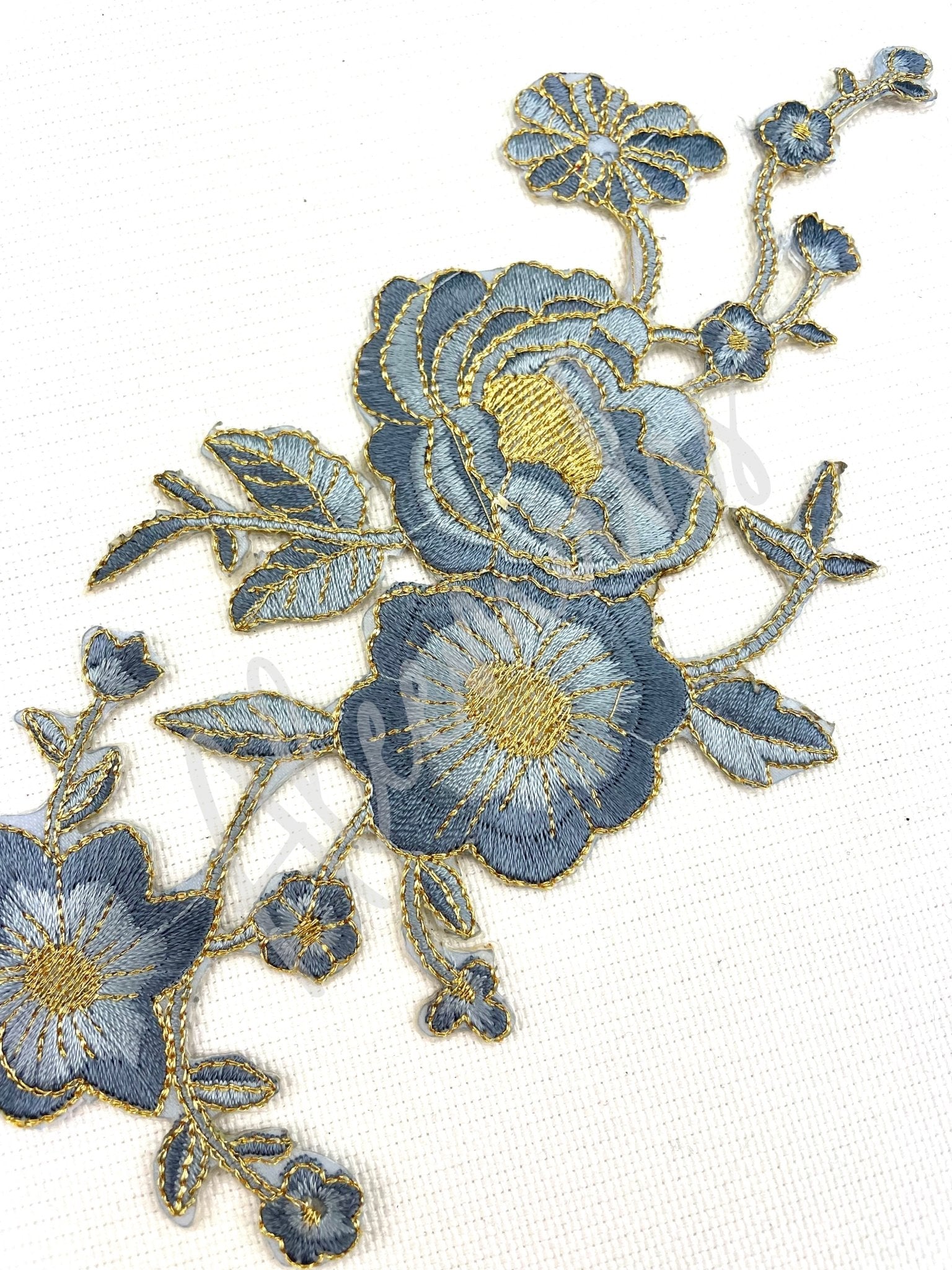 EMB - 1137 Embroidered Applique - Aleemahs