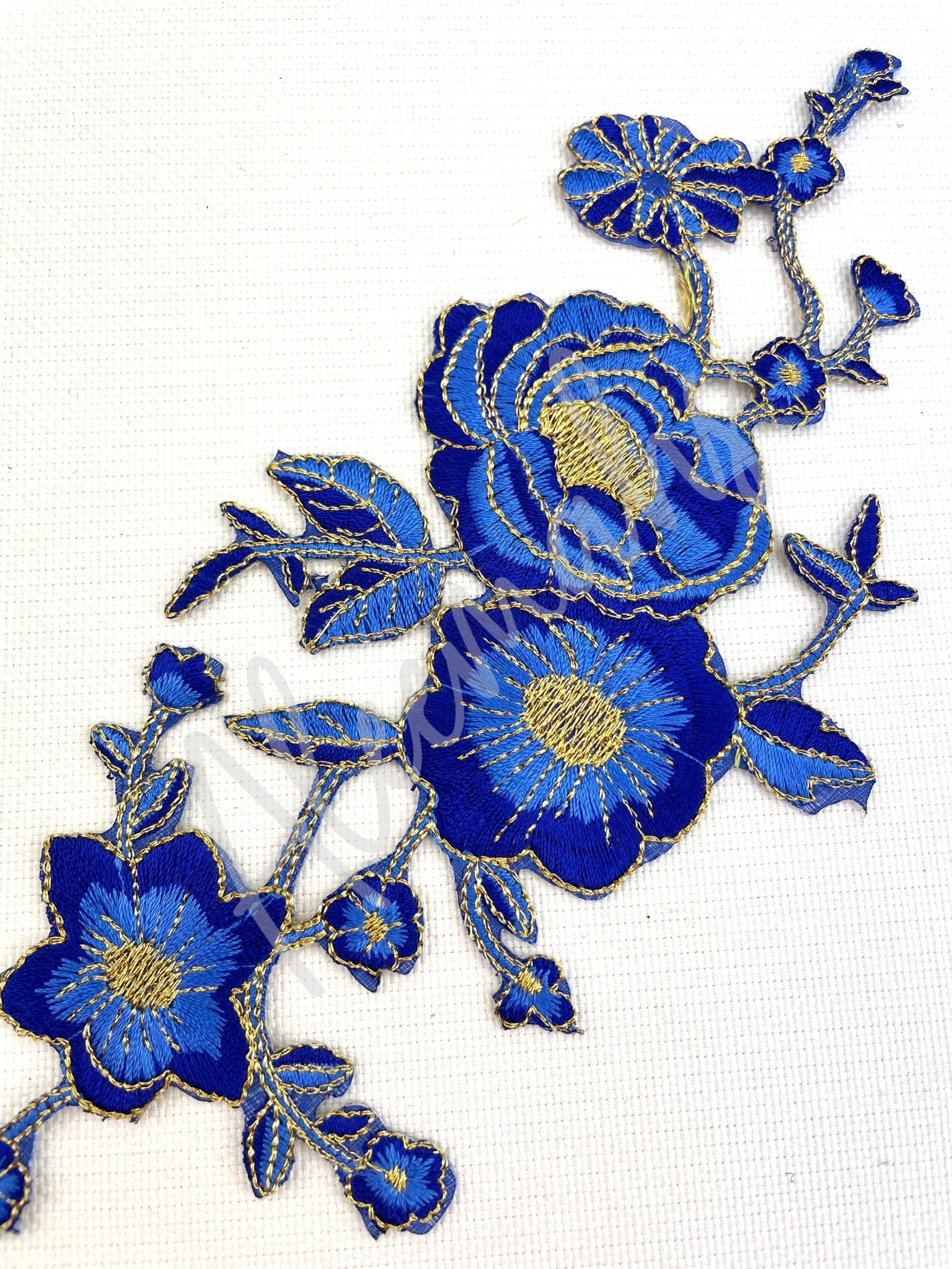 EMB - 1137 Embroidered Applique - Aleemahs