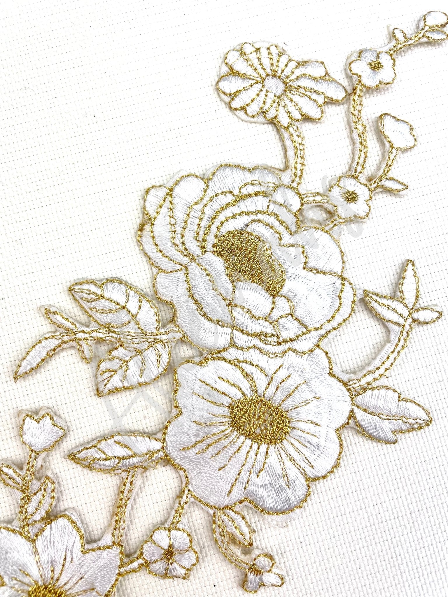 EMB - 1137 Embroidered Applique - Aleemahs