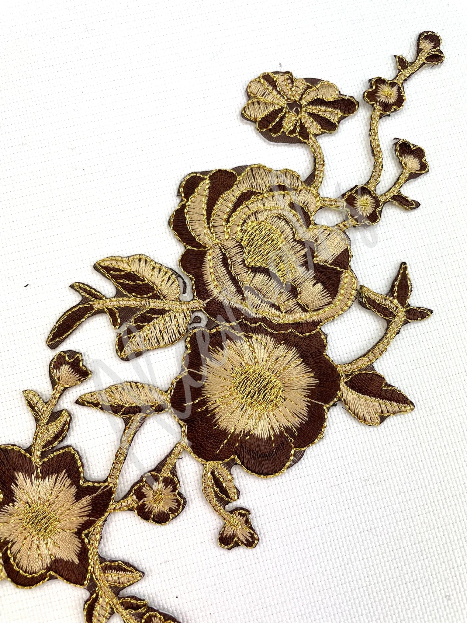EMB - 1137 Embroidered Applique - Aleemahs