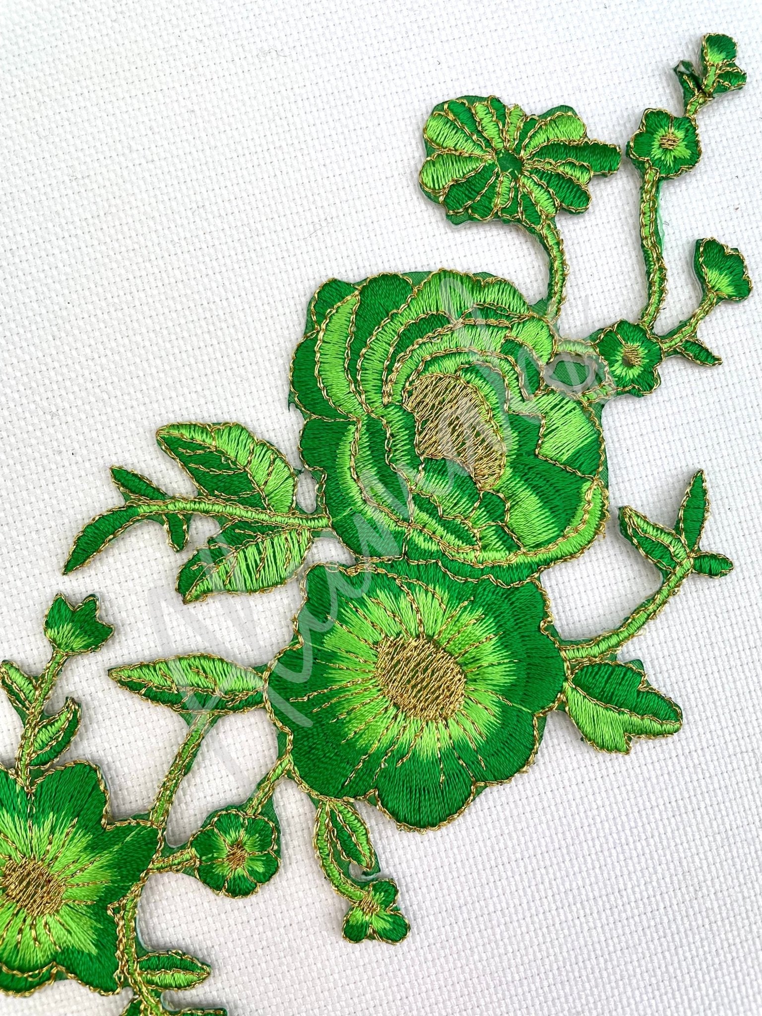 EMB - 1137 Embroidered Applique - Aleemahs