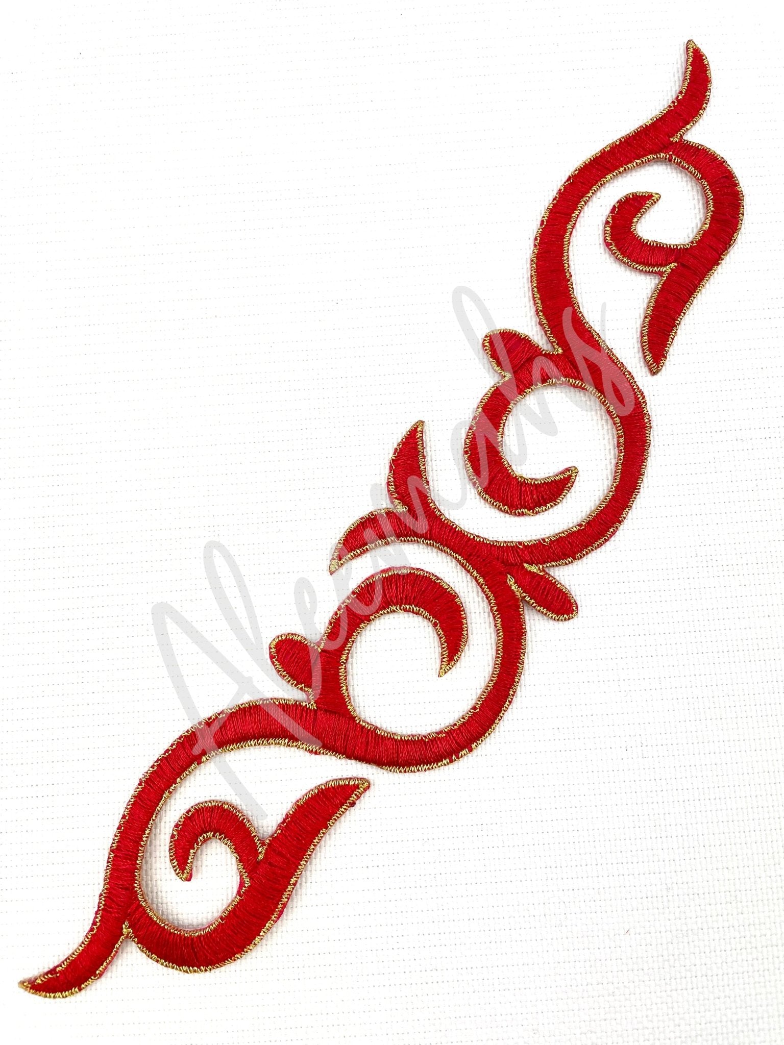 EMB - L014 Red - Aleemahs