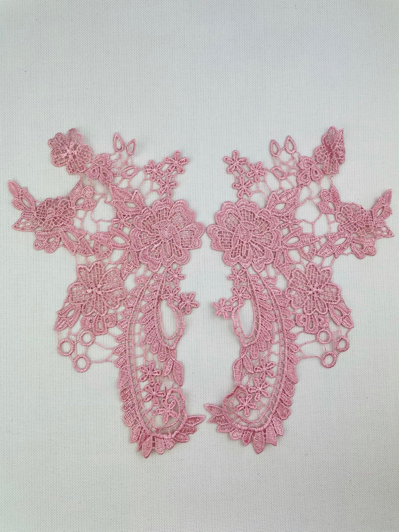 LA - 007 - Dusty Pink lace Pair - Aleemahs