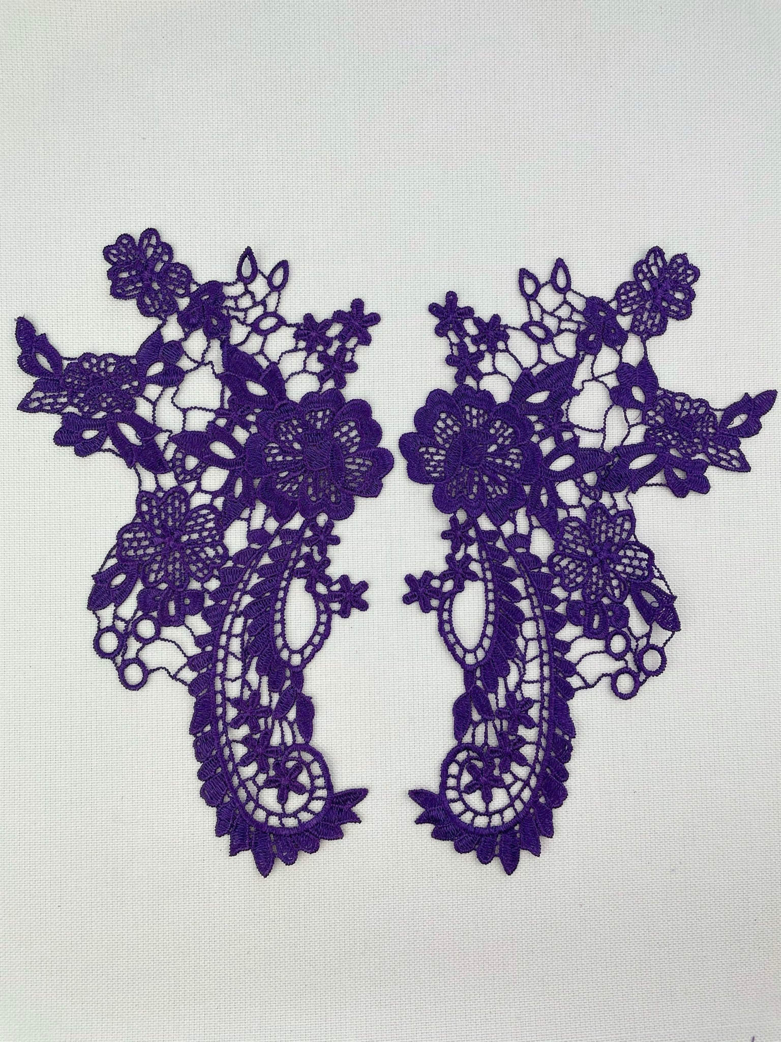 LA - 007 - Purple lace Pair - Aleemahs