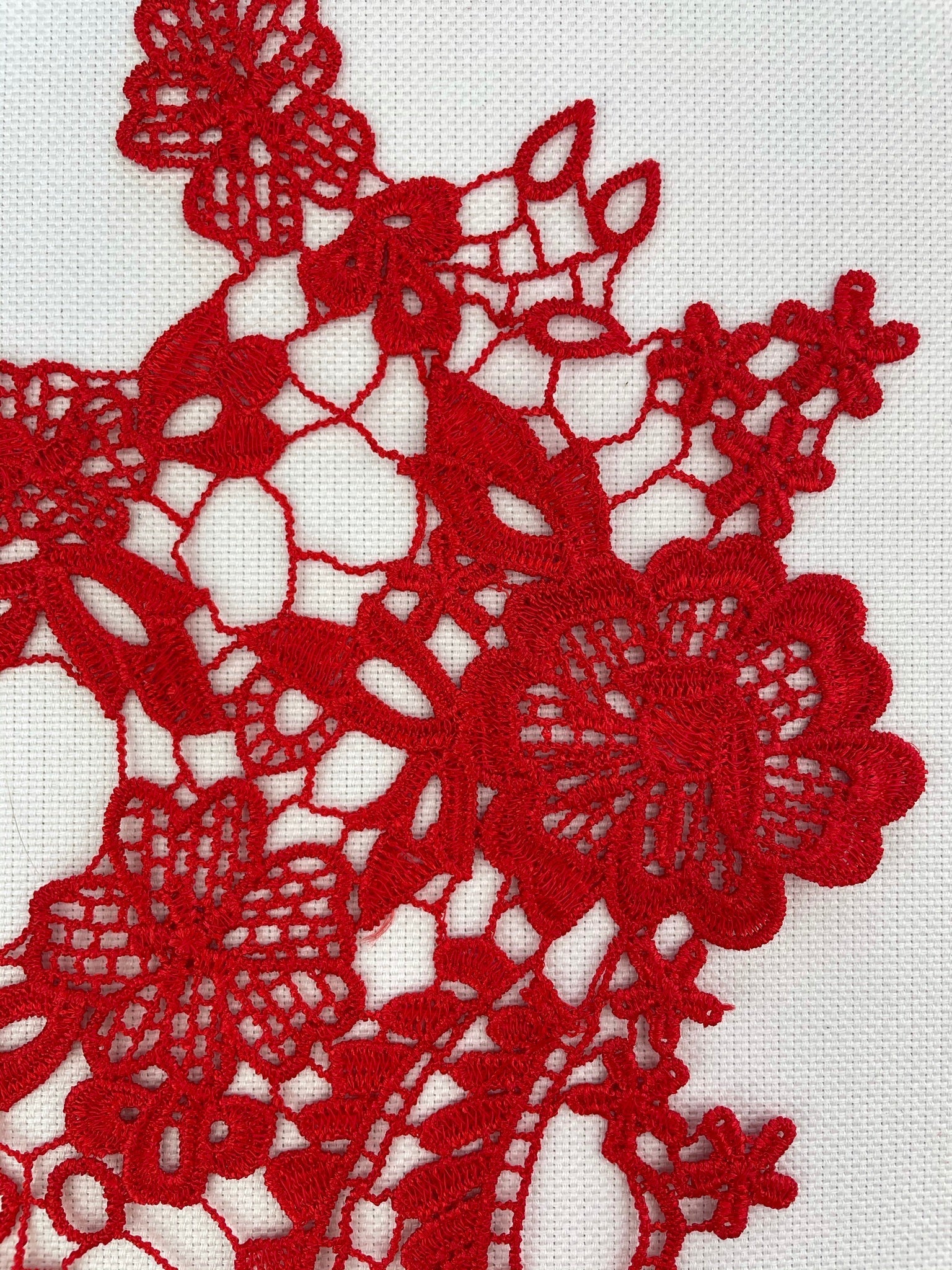 LA - 007 - Red lace Pair - Aleemahs