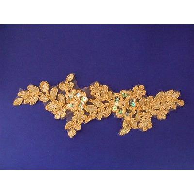 LA - 010 Golden Yellow with sequins - Aleemahs