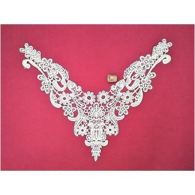 LA - 018 Off White neckpiece - Aleemahs
