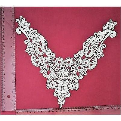 LA - 018 Off White neckpiece - Aleemahs