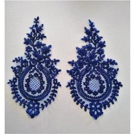 LA - 049: Blue lace pair - Aleemahs
