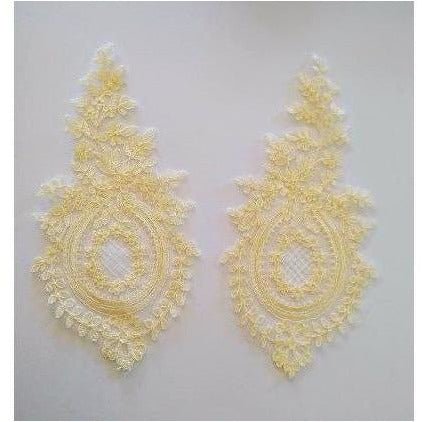 LA - 049: Champagne lace pair - Aleemahs